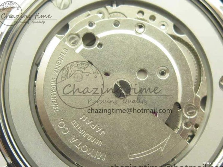 1222 Seamaster 30 1962 SS TW Best Edition White Dial On Leather Strap MIYOTA Timeless 8078